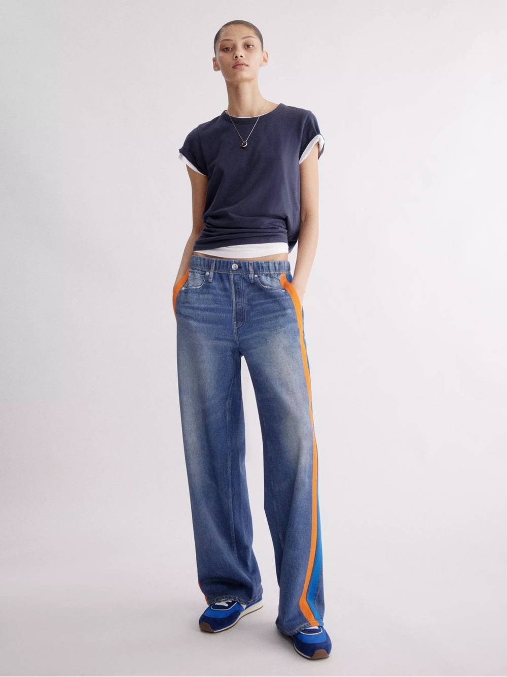 Rag & Bone Miramar Sport Striped Track Pants - Picture 4 of 8
